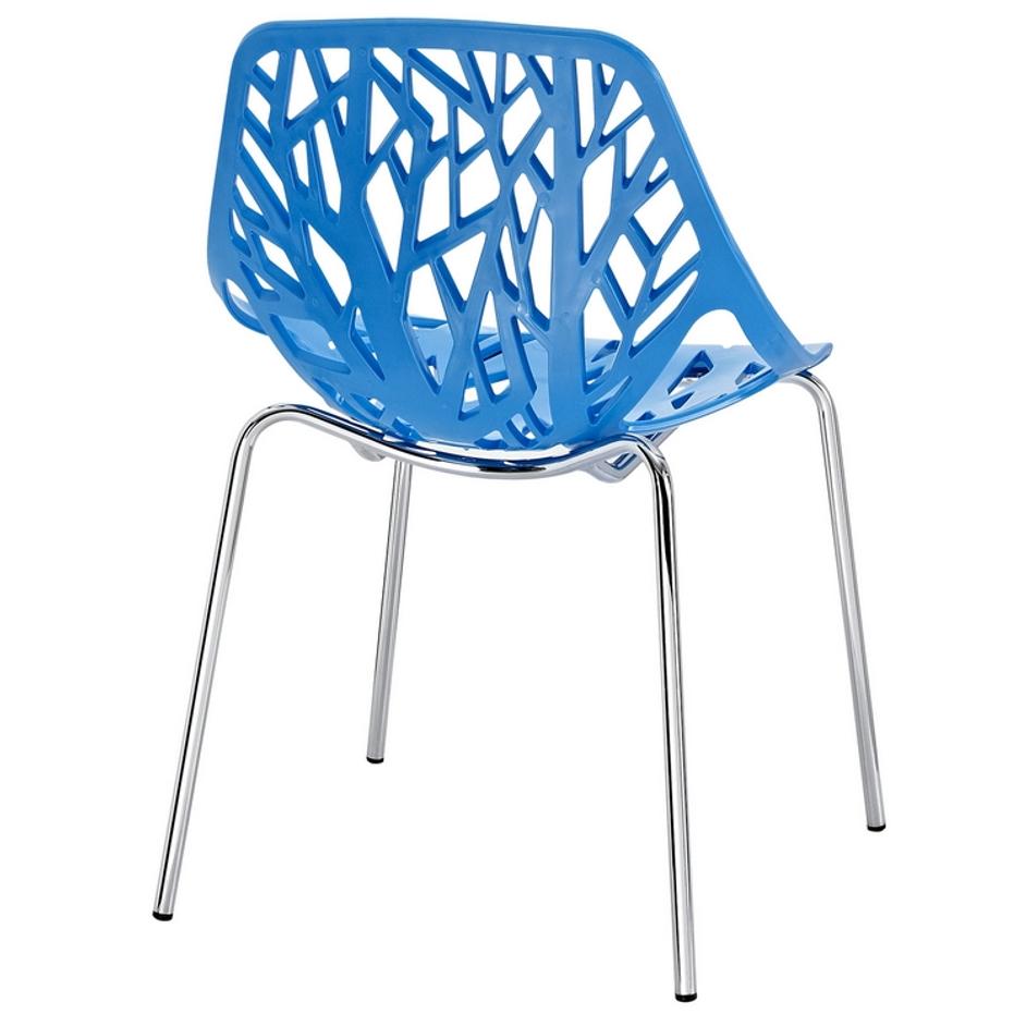 Rylie Dining Side Chair In Blue by Modway Furniture