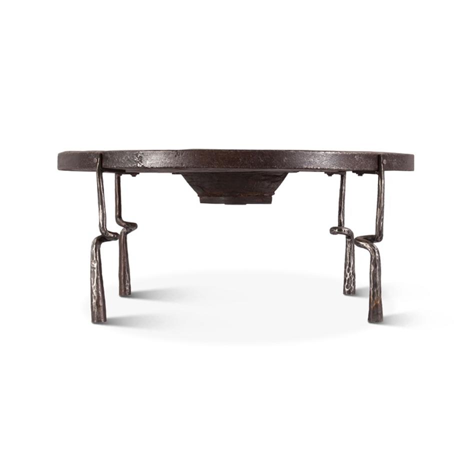 Eiffel 41" Hammered Leg Coffee Table by Home Trends & Design