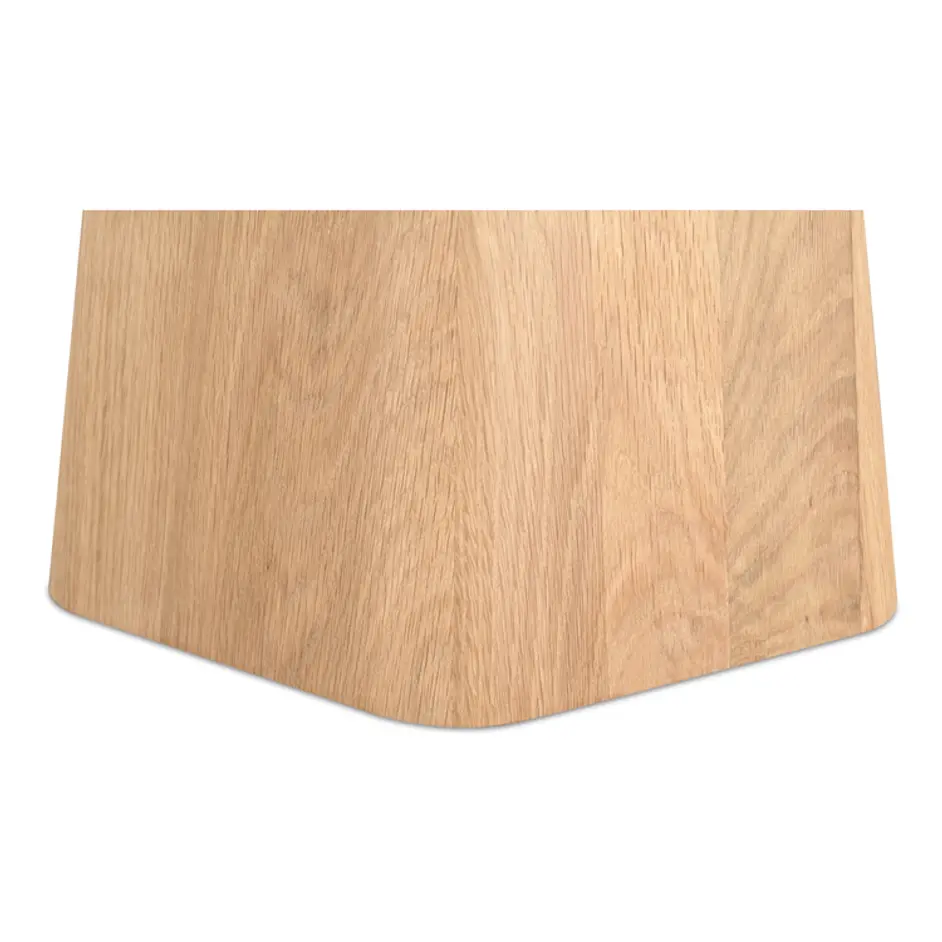 Evelyn Accent Table Ashen Grey Matrix Marble by Moes Home