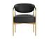 HELOISE DINING ARMCHAIR - BRAVO BLACK by Sunpan