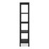 Nolan Bookcase Black by Moes Home