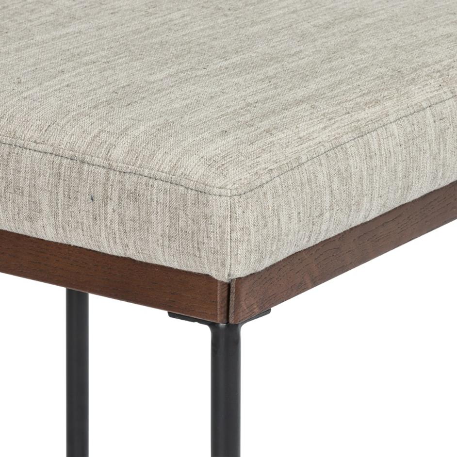 Benton Stool In Savile Flannel In Counter by FOUR HANDS