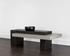 HERRIOT COFFEE TABLE - DARK BROWN / GREY by Sunpan