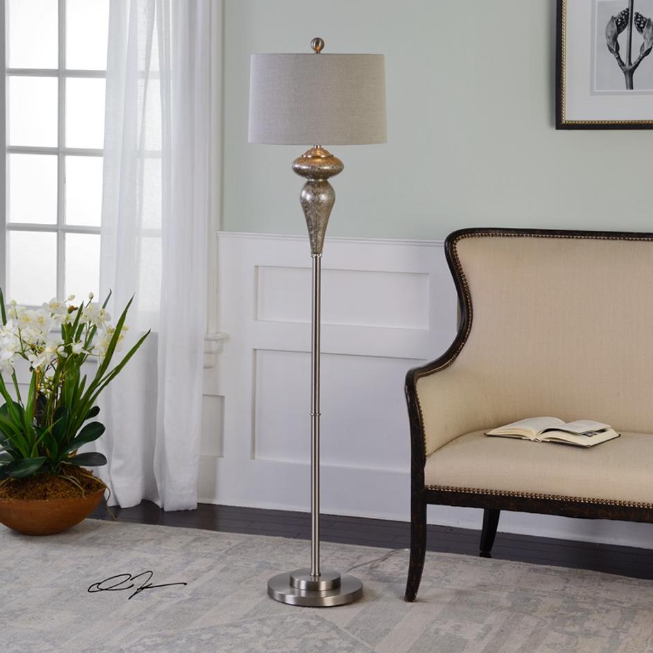 Vercana Floor Lamp,Set Of 2 by Uttermost