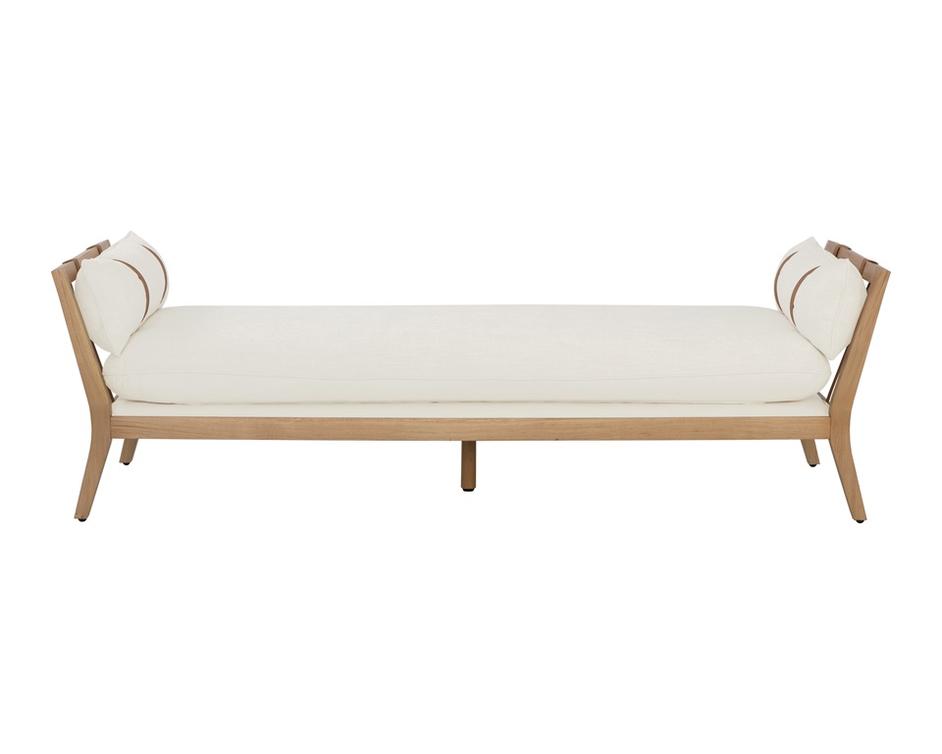 ADELINA DAYBED - HEATHER IVORY TWEED by Sunpan