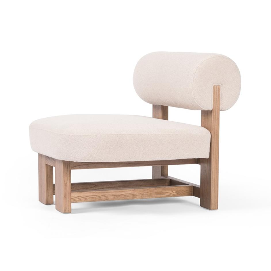 Malta Chair In Piermont Oyster by FOUR HANDS