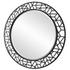 Mosaic Metal Round Mirror by Uttermost