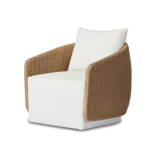 Maven Outdoor Swivel Chair - Alessi Linen by Four Hands