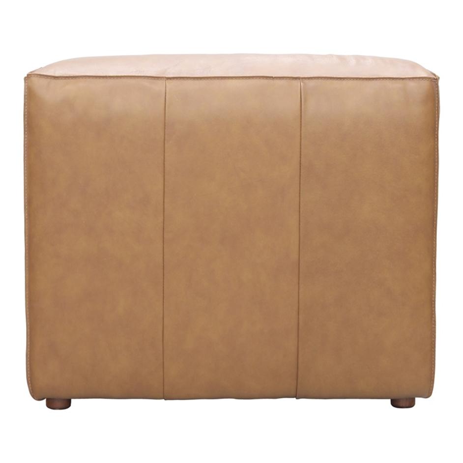 FORM SLIPPER CHAIR SONORAN TAN LEATHER by Moes Home