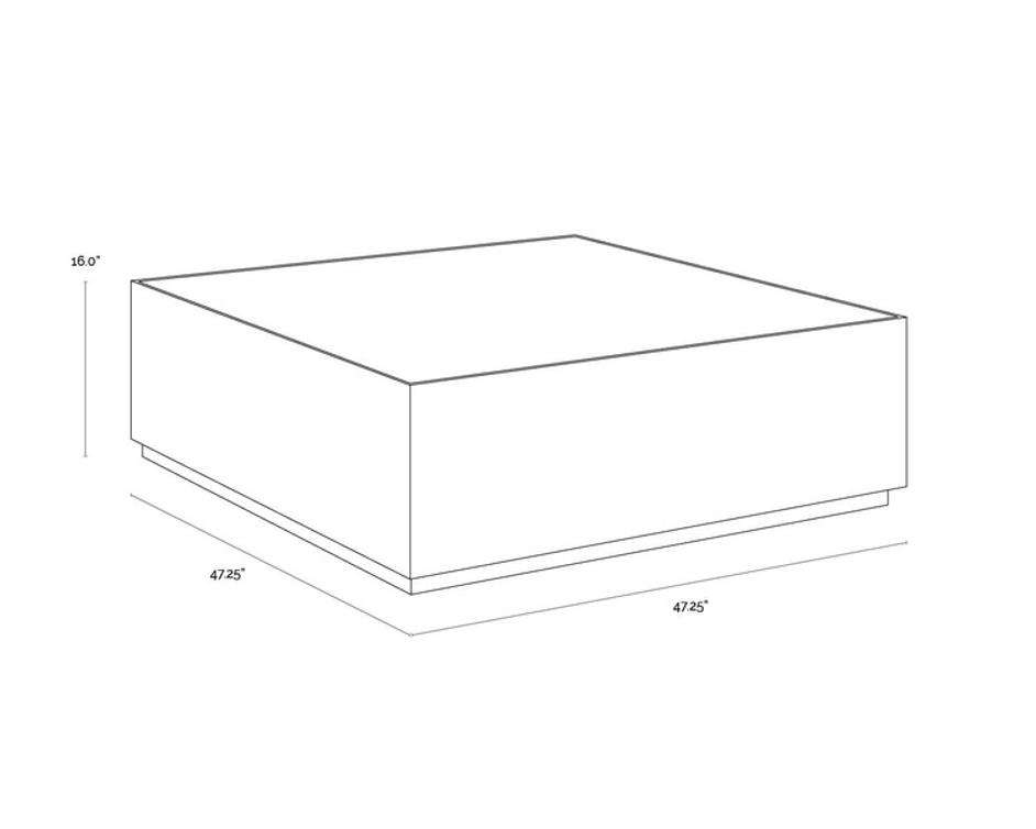 SELAH COFFEE TABLE by Sunpan