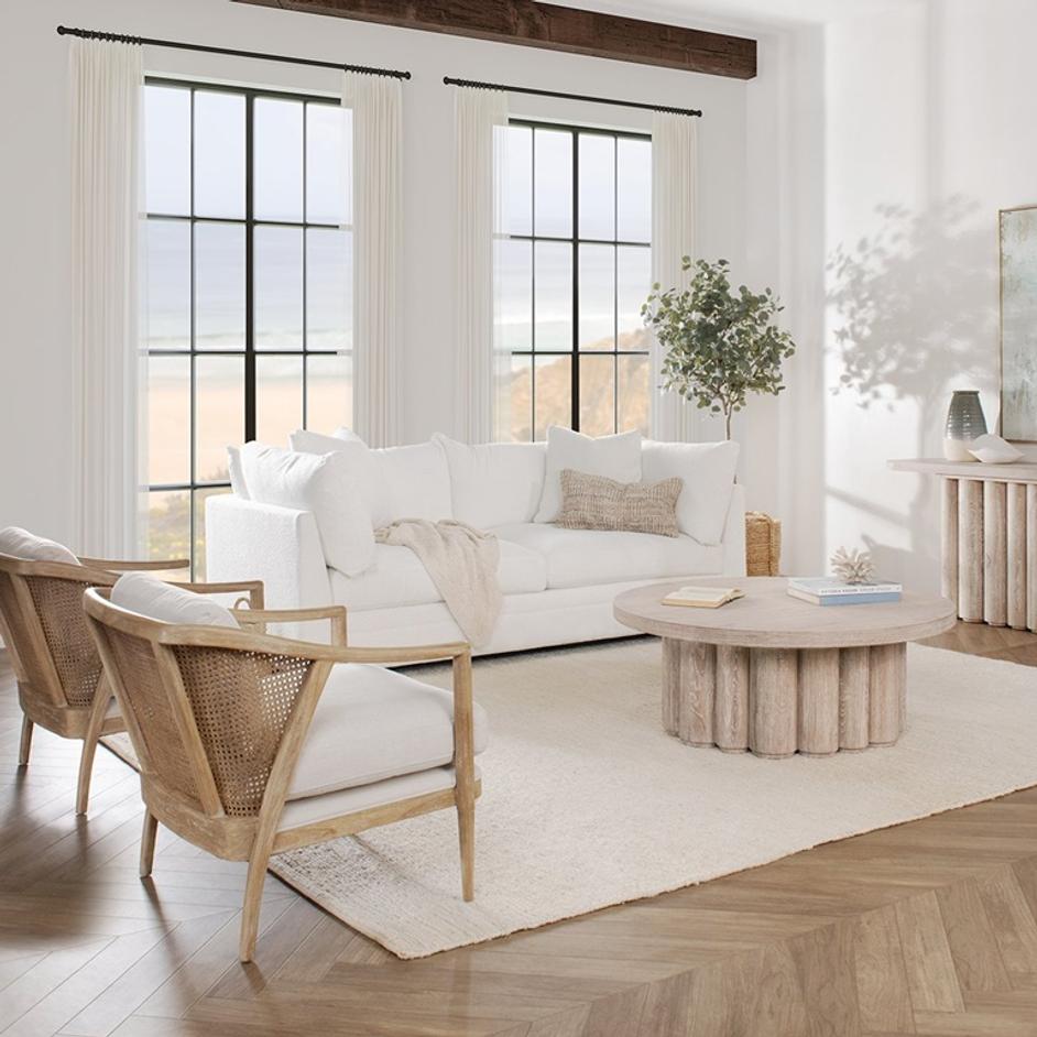 Audrey Upholstered Sofa Rise by Classic Home