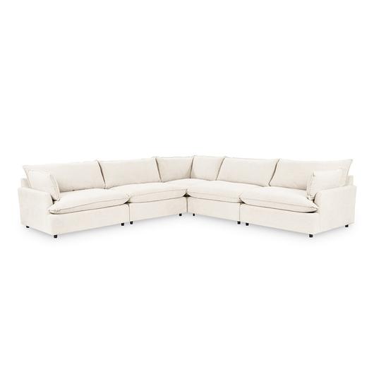 Caplan Upholstered 5pc Modular Sectional Elite by Classic Home