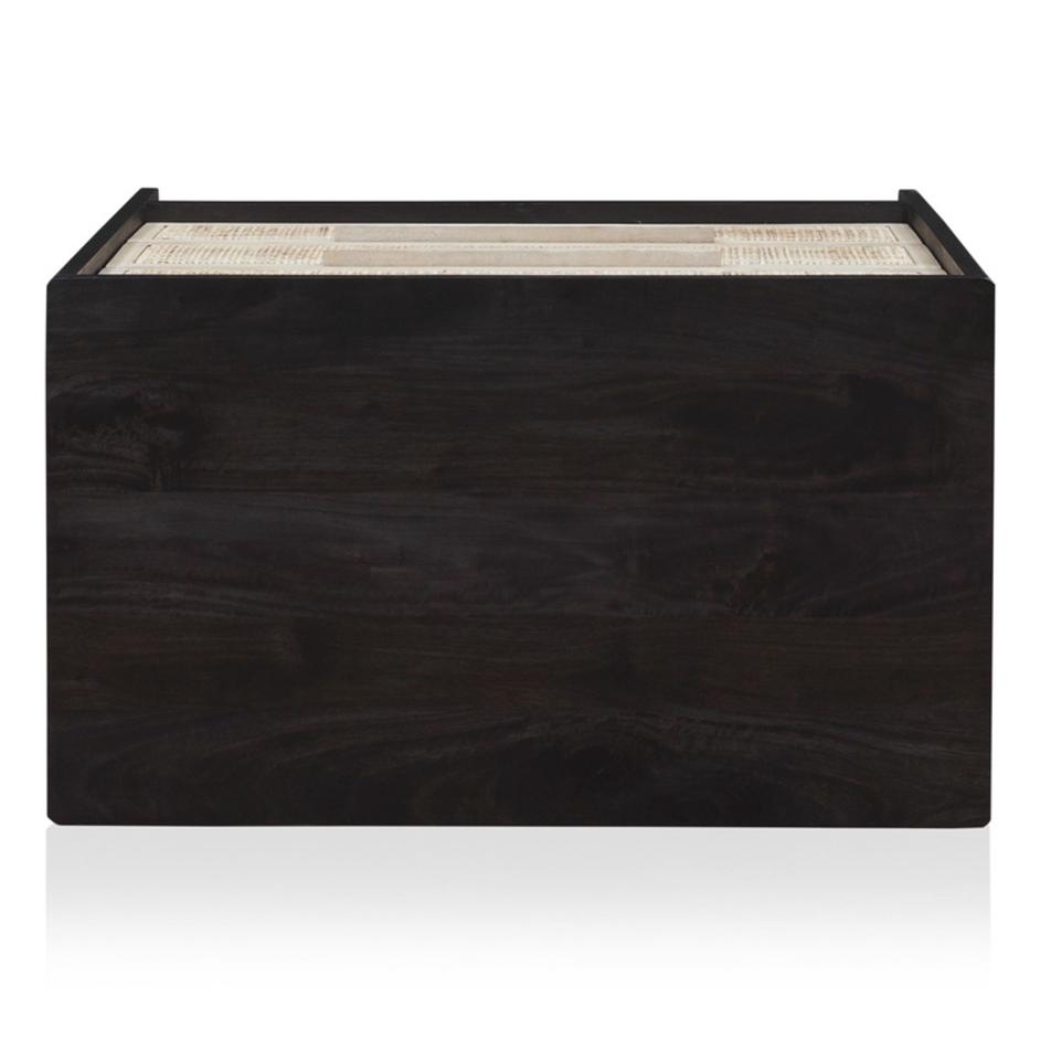 Sydney Large Nightstand - Black Wash by Four Hands