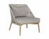 ANDRIA LOUNGE CHAIR - PALAZZO TAUPE by Sunpan