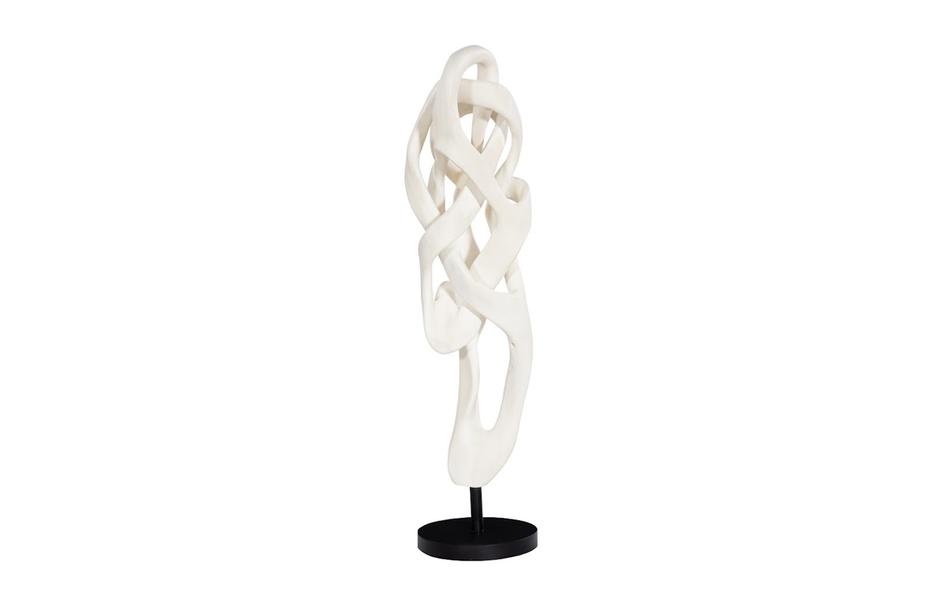 Cast Dancing Sculpture, Passé, Faux Bleached by Phillips Collection