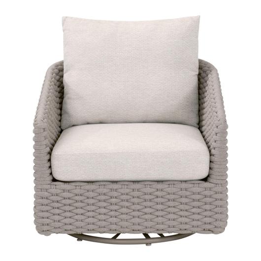 Caspian Outdoor Swivel Rocker Sofa Chair by Essentials For Living