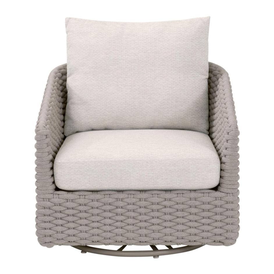 Caspian Outdoor Swivel Rocker Sofa Chair by Essentials For Living