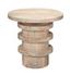 Revolve Wood Side Table, Cream by Jamie Young