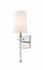 Sophia 1 Light Wall Sconce in Polished Nickel Finish by Z-Lite