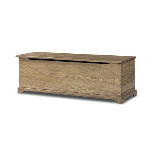 Quintin Trunk - Worn Oak by Four Hands