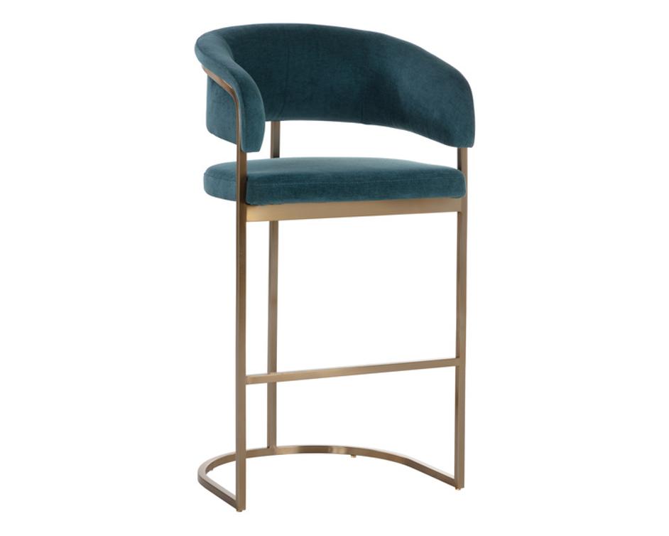 MARRIS BARSTOOL - GOLD - DANNY TEAL by Sunpan