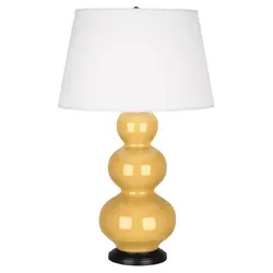 Sunset Triple Gourd Table Lamp by Robert Abbey