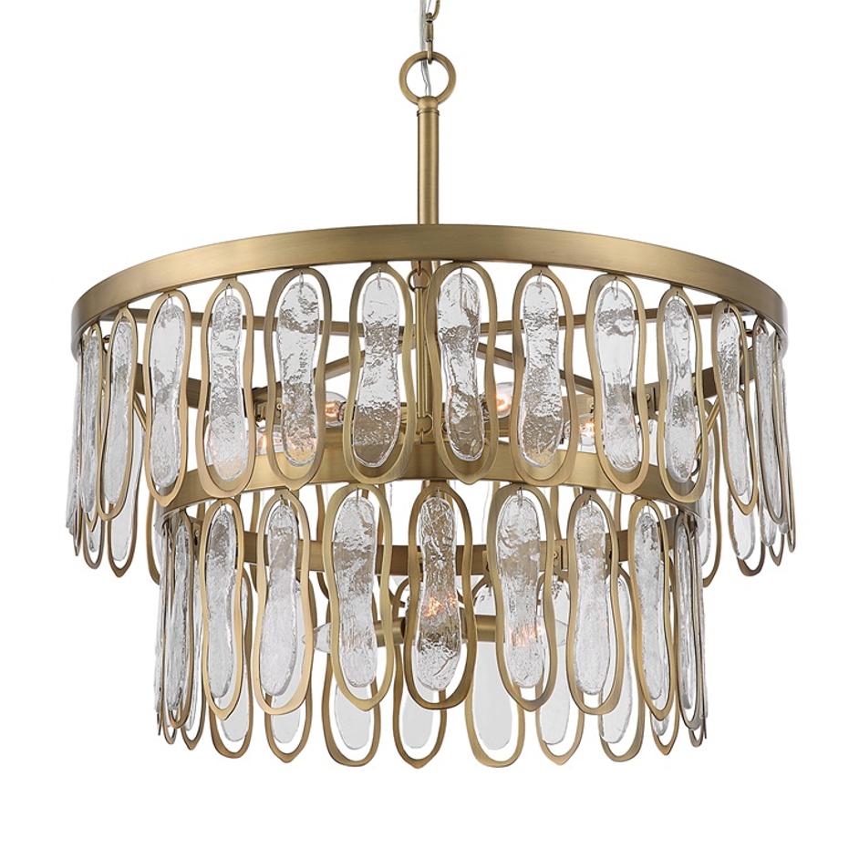 Aurelie 9 Light Round Pendant by Uttermost