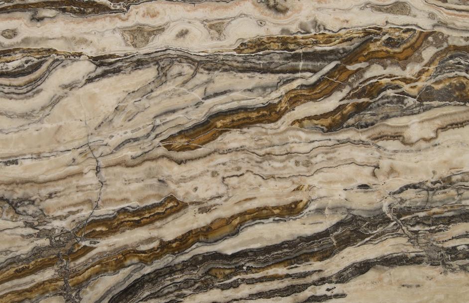 Onyx Dining Table, Stainless Steel Legs by PHILLIPS COLLECTION