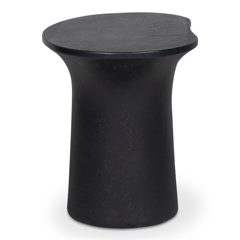 Yumi Outdoor Accent Table Black by Moes Home