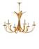 Bette Gold Chandelier In Grecian Gold Leaf by Currey & Company