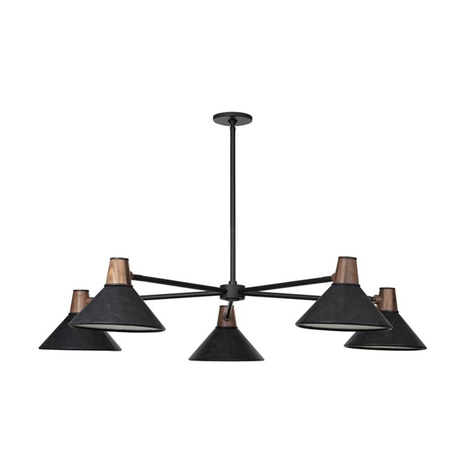 Cullen Chandelier - Powder Coated Black by Four Hands