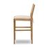 Dara Bar Stool In Broadway Dune And Natural Paper Cord And Toasted Ash by Four Hands