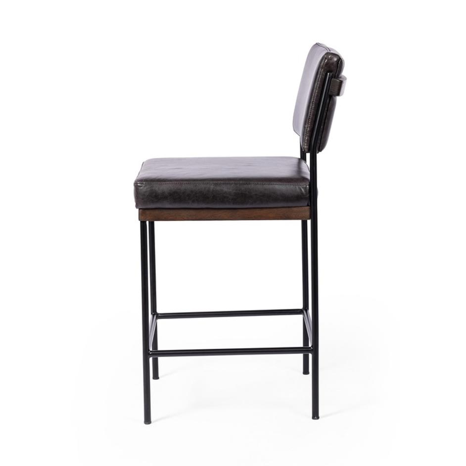 Benton Bar + Counter Stool - Sonoma Black by Four Hands