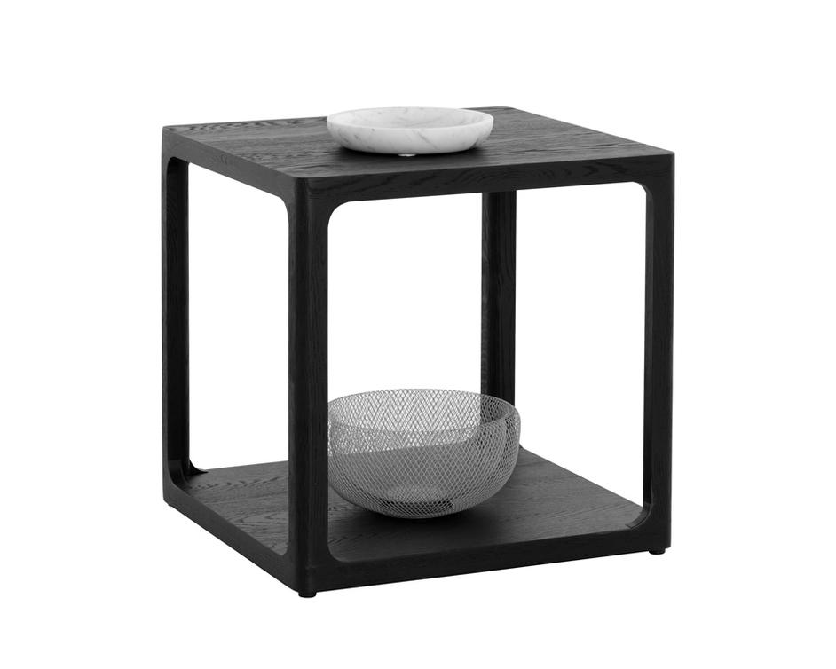 DONCASTER SIDE TABLE - BLACK by Sunpan