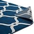 Barrett Chain Link Transitional Trellis 8X10 Area Rug In Moroccan Blue And Ivory by Modway Furniture