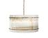 KORE CHANDELIER - SMALL - BRASS - CLEAR by Sunpan