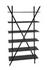 Siddhartha Industrial Steel Bookcase in Matte Black by Noir Furniture