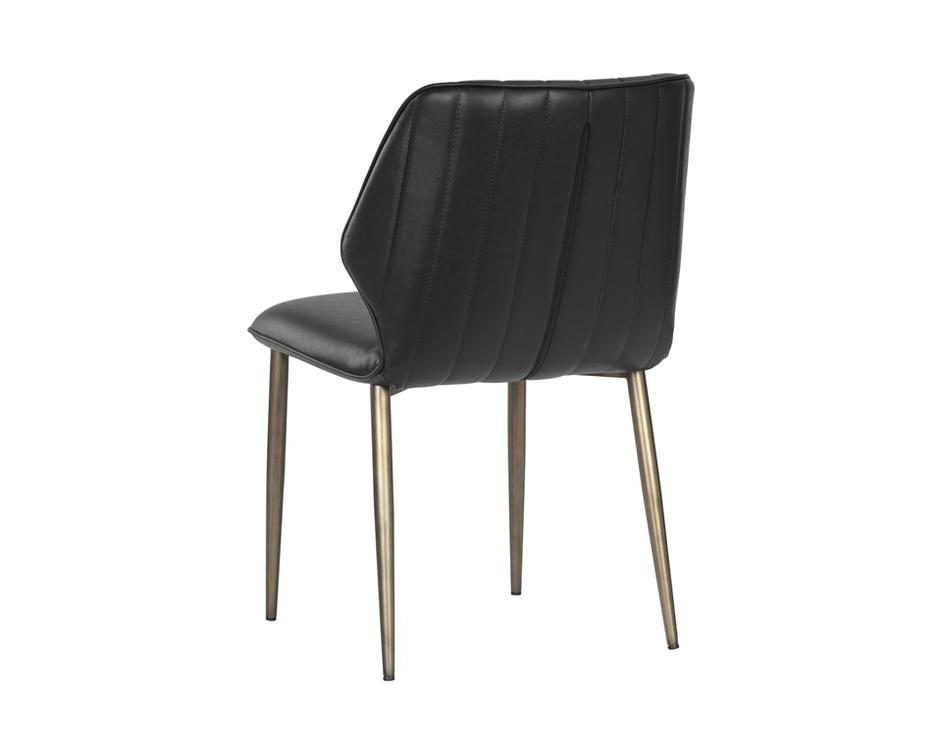 Clinton Dining Chair - Bravo Black by Sunpan