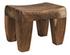 Sumo Munggur Wood Stool with Semi-Gloss Finish by Noir Furniture