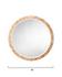  Chandler Round Wall Mirror, Natural by Jamie Young