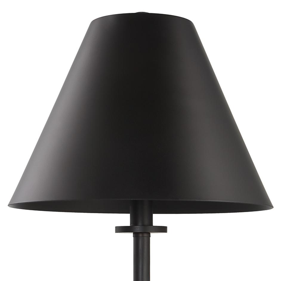 Pilot Black Buffet Lamp by Uttermost