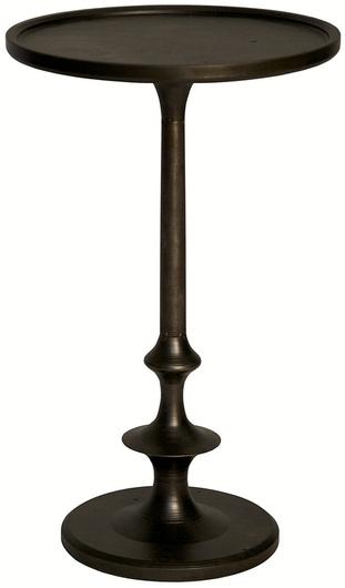 Terni Side Table, Cast Iron by Noir Furniture