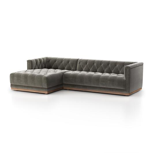 Maxx 2Pc Laf Sectional In 109 In Sapphire Brch by FOUR HANDS