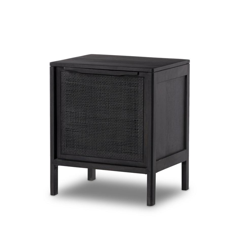 Sydney Nightstand - Black Wash by Four Hands