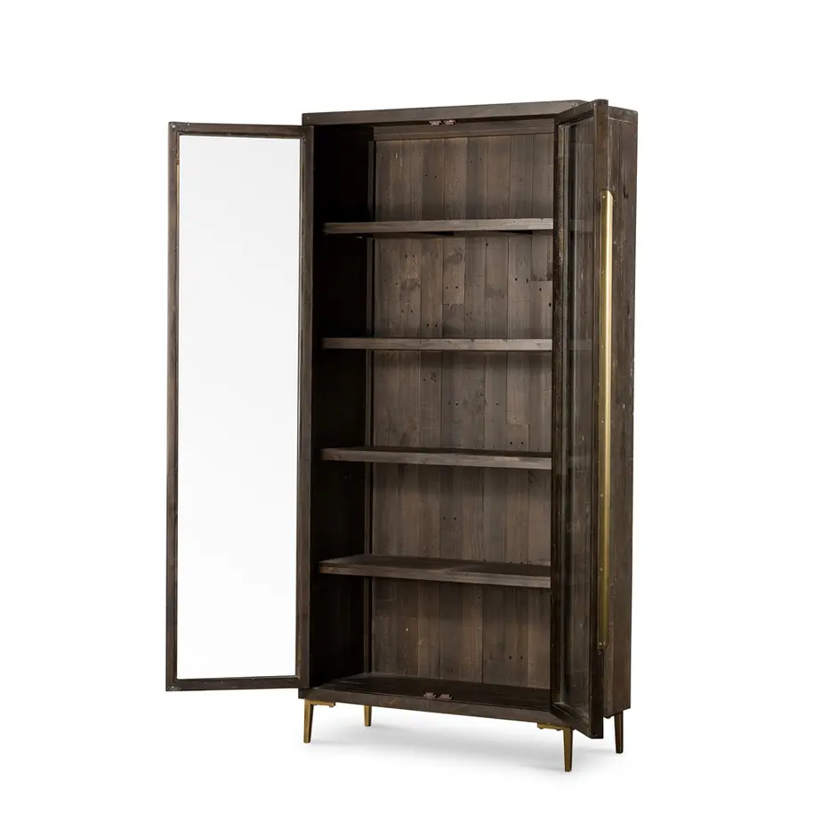 Wyeth Cabinet-Dark Carbon by FOUR HANDS