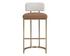 LARISSA BARSTOOL - NAPA COGNAC / RHEA LIGHT BARLEY by Sunpan
