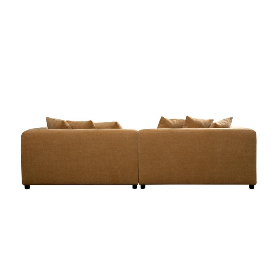Davie Sofa Golden Yellow by Moes Home