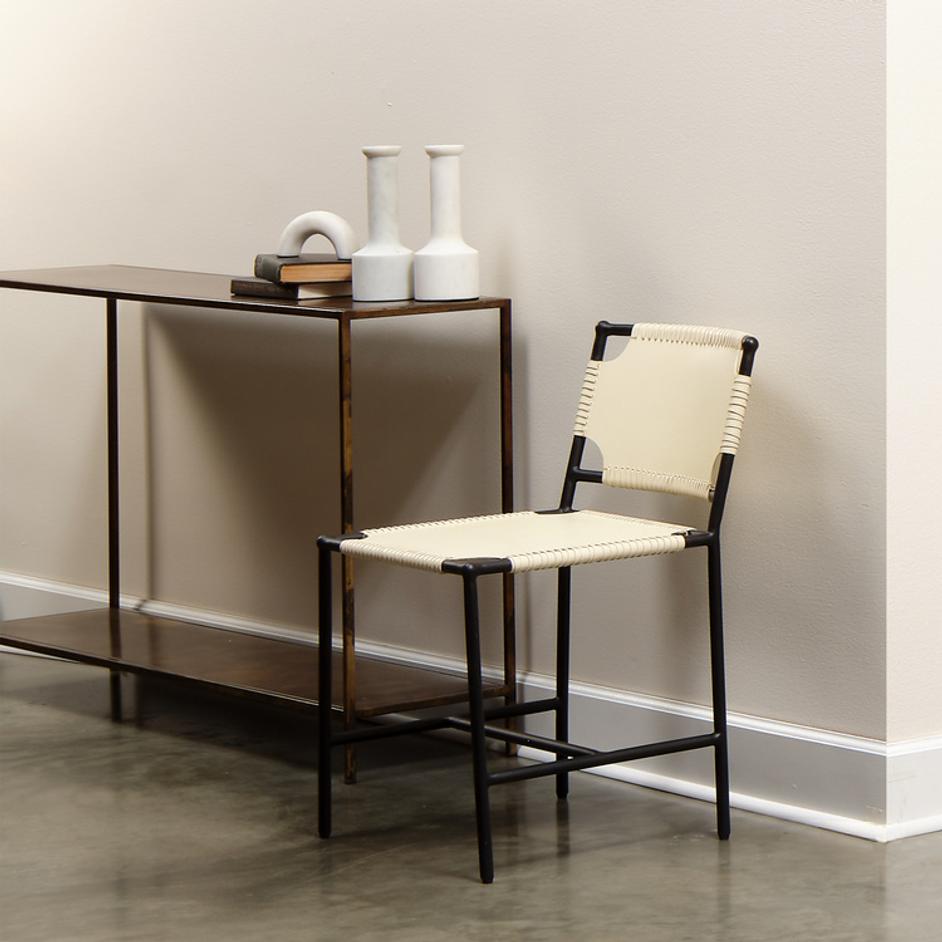 Royal Metal Console Table by Jamie Young