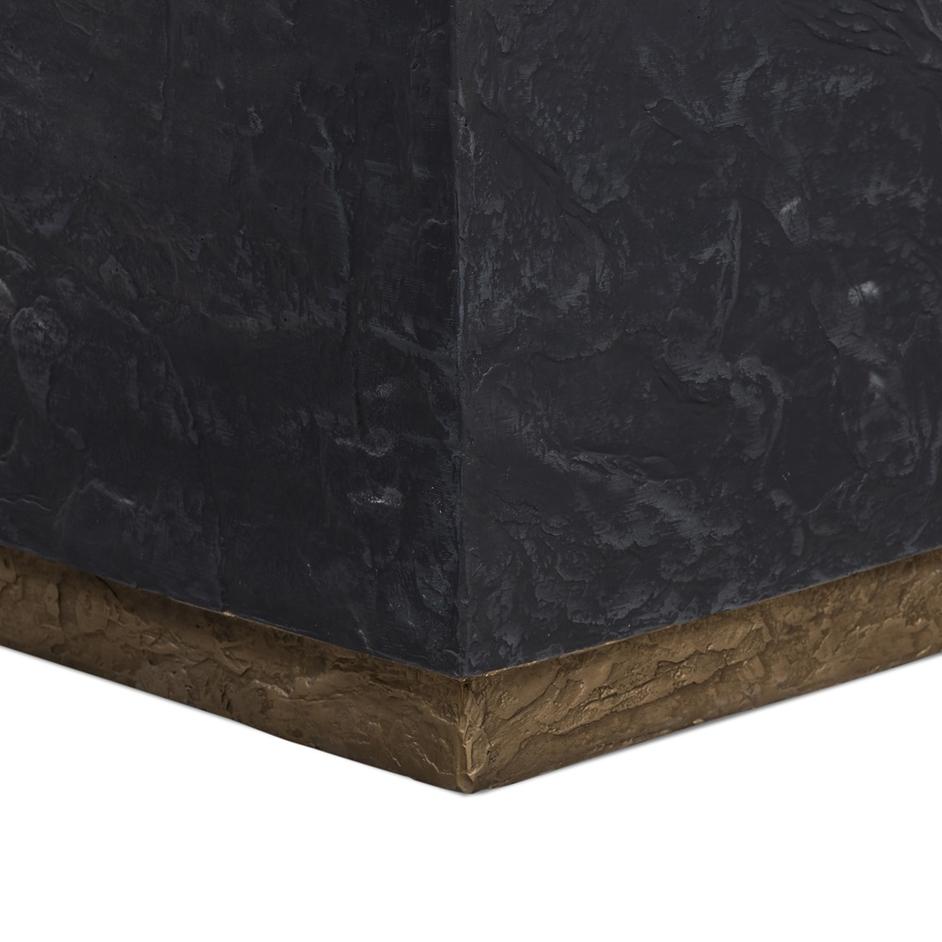 Ely Planter-Dark Slate by FOUR HANDS