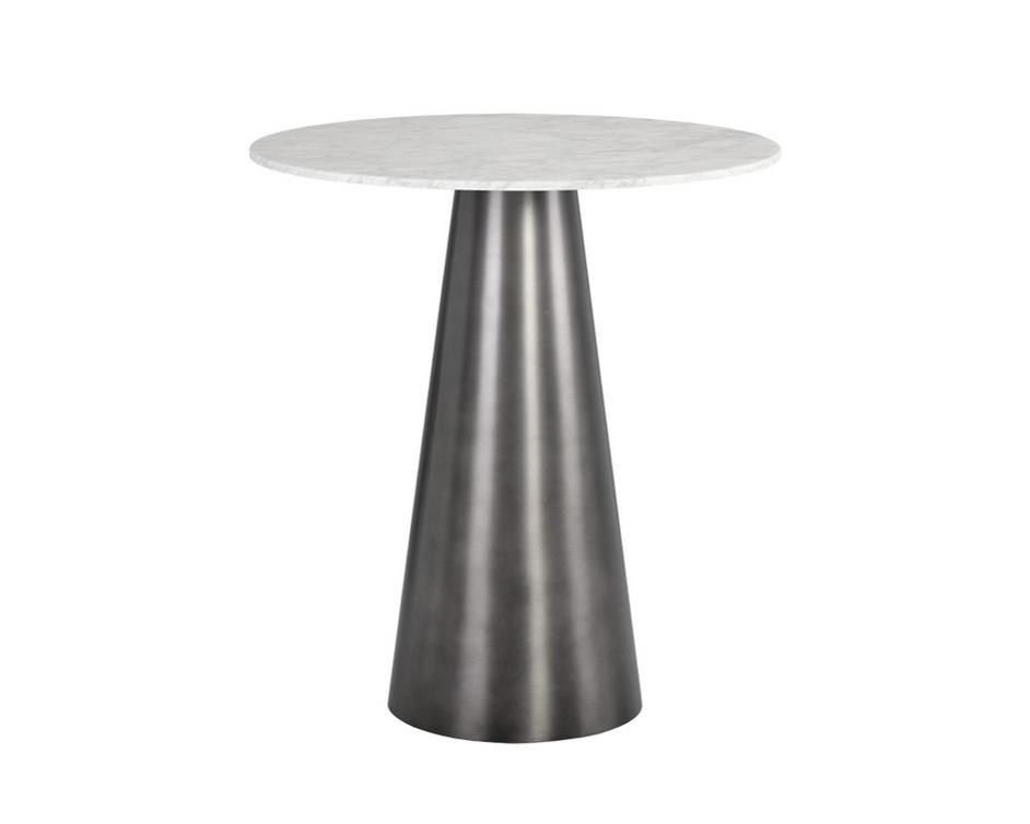 Damon Bar Table - Gunmetal by Sunpan